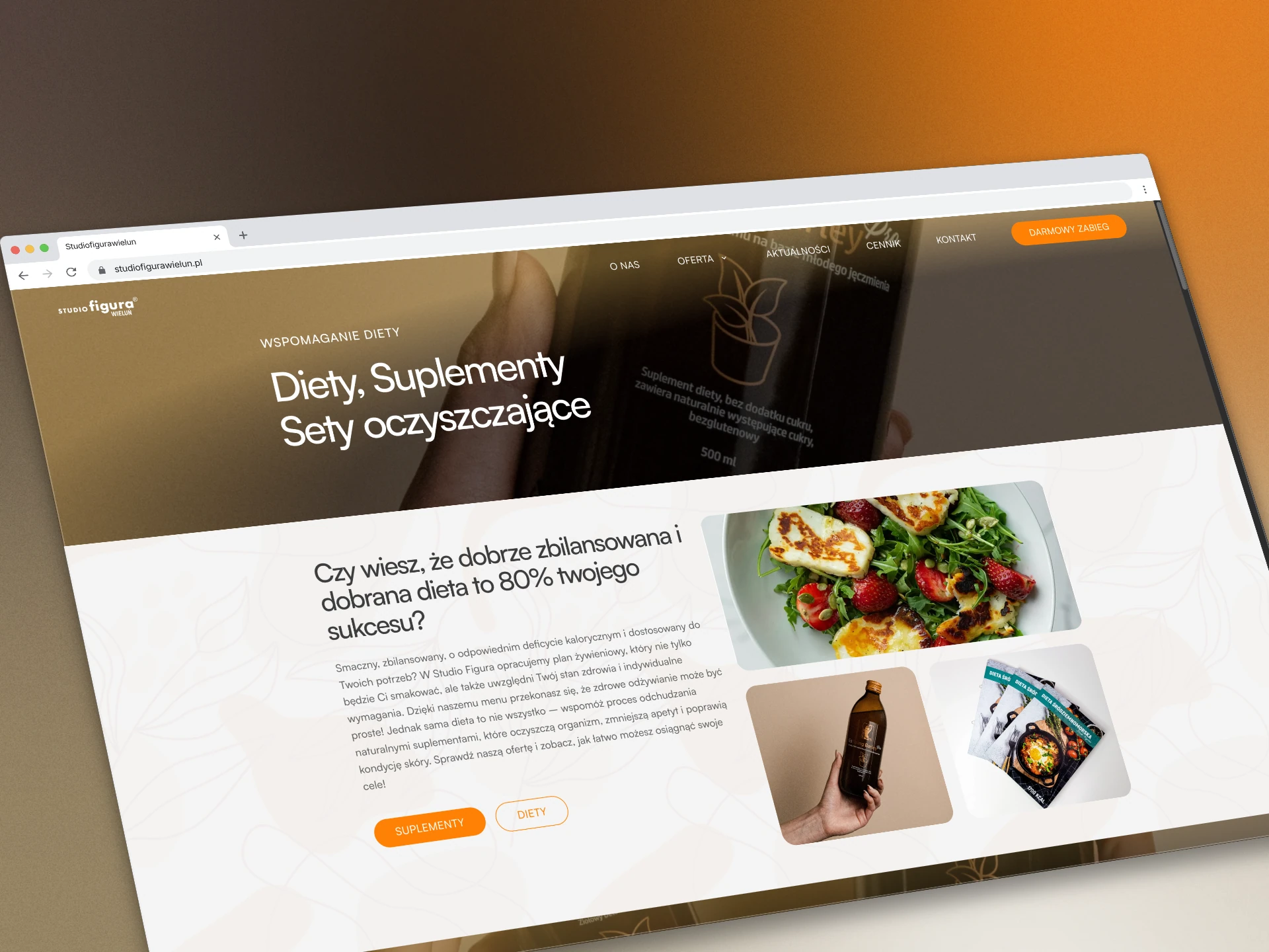 a screenshot of a website